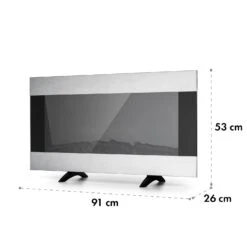 Basel Illumine Elektrokamin Flammenillusion 2000 W 2 Stufen Dimmbar 17 Basel Illumine Elektrokamin Flammenillusion 2000 W 2 Stufen Dimmbar -Garten Store 10035297 yy 0009 logo Klarstein Basel Illumine Elektrokamin