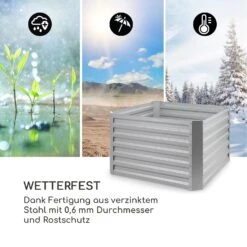 High Grow Straight Hochbeet 100x60x100cm 600l Stahl 13 High Grow Straight Hochbeet 100x60x100cm 600l Stahl -Garten Store 10035332 de 0006 logo