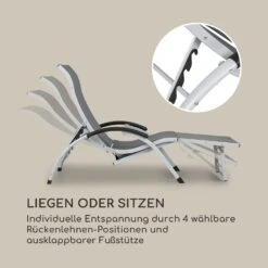 Sunnyvale Liegestuhl Mit Fußteil Aluminium 4-Stufen 11 Sunnyvale Liegestuhl Mit Fußteil Aluminium 4-Stufen -Garten Store 10035337 de 0004 logo