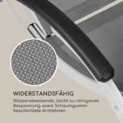 Sunnyvale Liegestuhl Mit Fußteil Aluminium 4-Stufen 12 Sunnyvale Liegestuhl Mit Fußteil Aluminium 4-Stufen -Garten Store 10035337 de 0005 logo