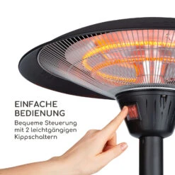 Loras Infrarot-Heizstrahler Carbon-Heizspiralen 2100W IP44 -Garten Store 10035343 de 0007 logo