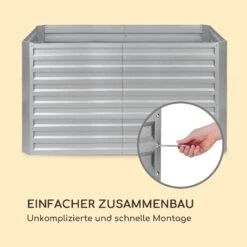 High Grow Straight Hochbeet 200x90x100cm 1800l Stahl -Garten Store 10035354 de 0007 logo