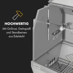 Sauenland Pro XL Spanferkelgrill Drehspieß 15W 4 Rollen Edelstahl -Garten Store 10035373 de 0003 logo