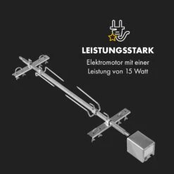 Sauenland Pro XL Spanferkelgrill Drehspieß 15W 4 Rollen Edelstahl -Garten Store 10035373 de 0005 logo