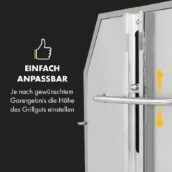 Sauenland Pro XL Spanferkelgrill Drehspieß 15W 4 Rollen Edelstahl -Garten Store 10035373 de 0006 logo