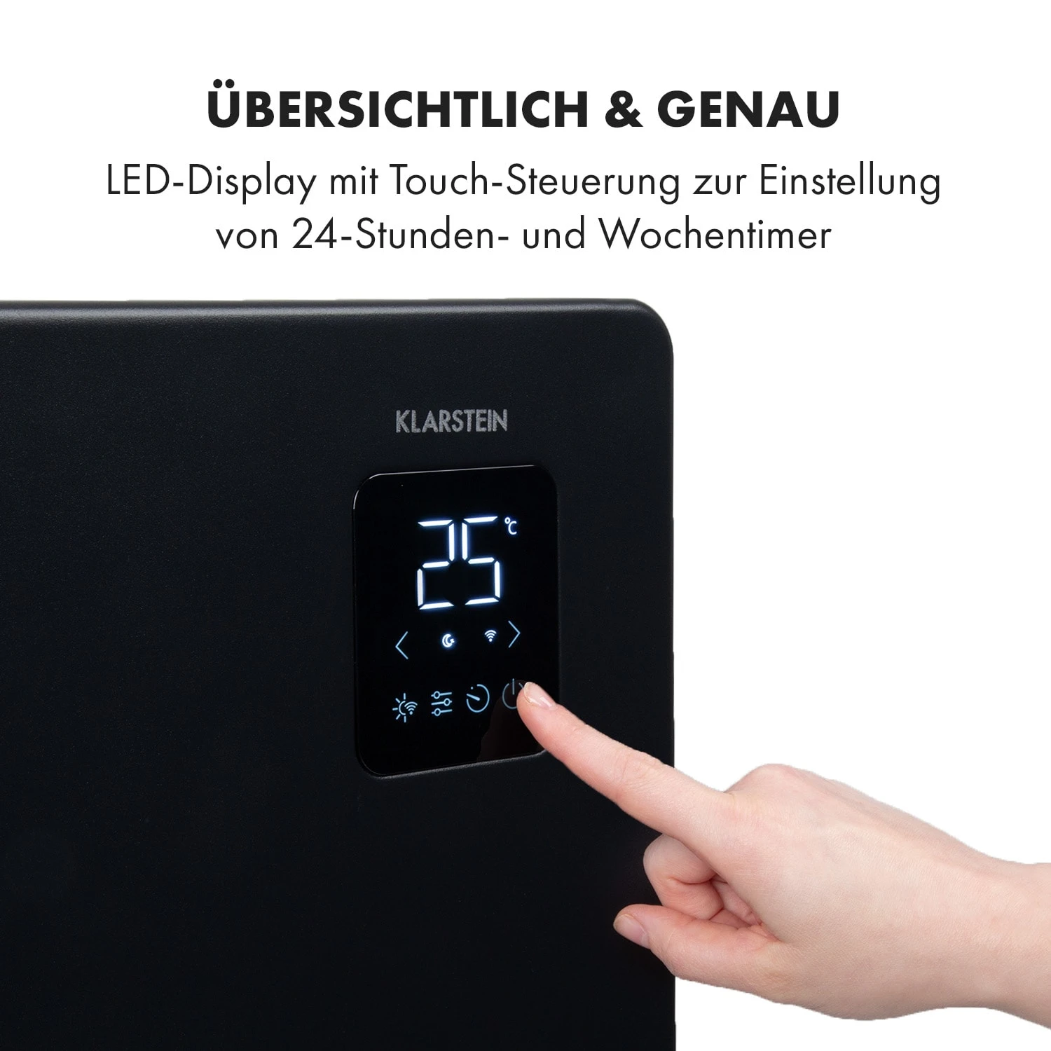 Bansin Smart 2500 Konvektionsheizgerät 2500W App-Steuerung 4 Bansin Smart 2500 Konvektionsheizgerät 2500W App-Steuerung – Bild 4
