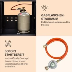 Valdosta 4.1 Gasgrill 4 X 2,8 KW + 2,5 KW Brenner Edelstahl Mobil 12 Valdosta 4.1 Gasgrill 4 X 2,8 KW + 2,5 KW Brenner Edelstahl Mobil -Garten Store 10035415 de 0005 logo