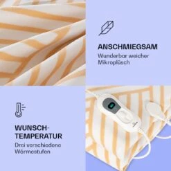 Dr. Watson XXL Heizdecke 3 Stufen Waschbar 200x180cm Mikroplüsch -Garten Store 10035502 de 0003 logo