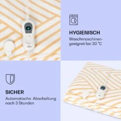 Dr. Watson XXL Heizdecke 3 Stufen Waschbar 200x180cm Mikroplüsch -Garten Store 10035502 de 0004 logo