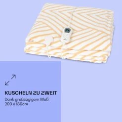 Dr. Watson XXL Heizdecke 3 Stufen Waschbar 200x180cm Mikroplüsch -Garten Store 10035502 de 0005 logo