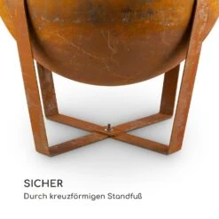Fire Globe Feuerschale Mit Grill Ø60cm Stahl -Garten Store 10035510 de 0005 logo