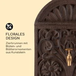 Blumquell Solarbrunnen LED 5 M Kabel Kunststein Solarpanel -Garten Store 10035542 de 0005 logo