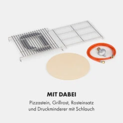 Pizzaiolo Neo Gas-Pizzaofen Inkl. Pizzastein Thermometer Edelstahl -Garten Store 10035708 de 0007 logo