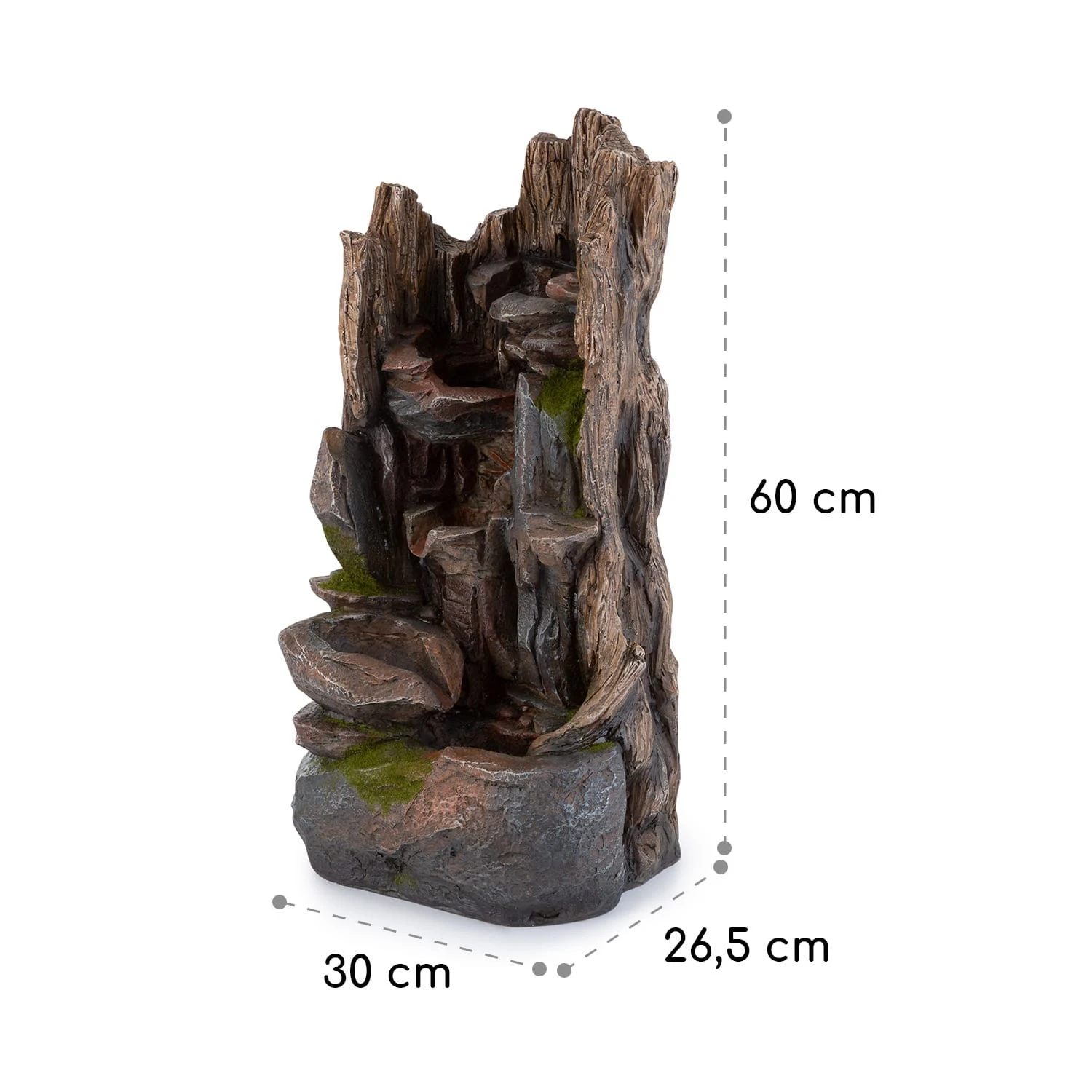 Mystic Tree Solarbrunnen LED-Beleuchtung Polyresin 8 Mystic Tree Solarbrunnen LED-Beleuchtung Polyresin – Bild 8