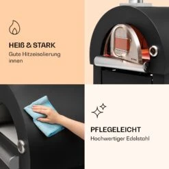 Diavolo Napoletana Pizzaofen Holzofen Rostfreier Edelstahl 11 Diavolo Napoletana Pizzaofen Holzofen Rostfreier Edelstahl -Garten Store 10035759 de 0004 logo