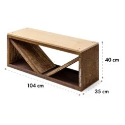 Kindlewood L Rust Holzspeicher Sitzbank 104x40x35cm Bambus Zink 11 Kindlewood L Rust Holzspeicher Sitzbank 104x40x35cm Bambus Zink -Garten Store 10035763 yy 0006 logo