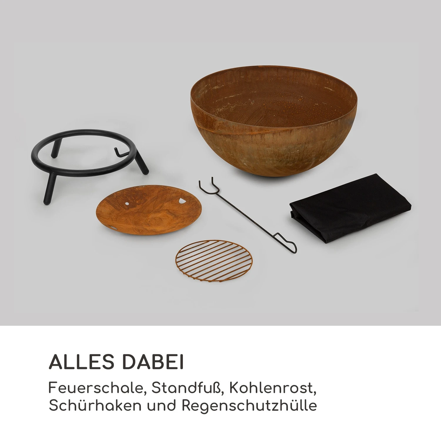 Fireball Rust Feuerschale 60 Cm Ø Kippbare Rost-Finish Rost 6 Fireball Rust Feuerschale 60 Cm Ø Kippbare Rost-Finish Rost – Bild 6