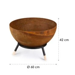 Fireball Rust Feuerschale 60 Cm Ø Kippbare Rost-Finish Rost / Holz 17 Fireball Rust Feuerschale 60 Cm Ø Kippbare Rost-Finish Rost / Holz -Garten Store 10035771 yy 0009 logo