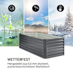 High Grow Straight Hochbeet 180 X 60 X 90 Cm 970 L Stahl Verzinkt -Garten Store 10035813 de 0006 logo