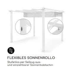 Pantheon Pergola Aluminiumkantrohr 3x3m 4 Eckpfosten Wasserabweisend 9 Pantheon Pergola Aluminiumkantrohr 3x3m 4 Eckpfosten Wasserabweisend -Garten Store 10035875 de 0004 logo