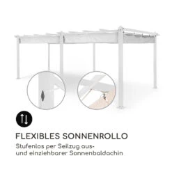 Pantheon Pergola Aluminiumkantrohr 3x6m 4 Eckpfosten Wasserabweisend 9 Pantheon Pergola Aluminiumkantrohr 3x6m 4 Eckpfosten Wasserabweisend -Garten Store 10035879 de 0004 logo