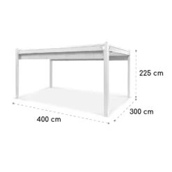 Pantheon Cortina Pavillon Mit Dach 3x4m 4 Seitenteile -Garten Store 10035883 yy 0009 logo