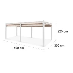 Pantheon Cortina Pavillon Mit Dach 3x6m 4 Seitenteile -Garten Store 10035886 yy 0009 logo