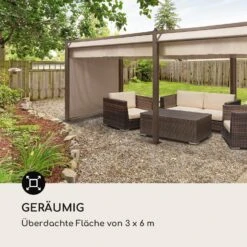 Pantheon Cortina Rust Pavillon Mit Dach 3x6 M 4 Seitenteile 12 Pantheon Cortina Rust Pavillon Mit Dach 3x6 M 4 Seitenteile -Garten Store 10035897 de 0004 logo