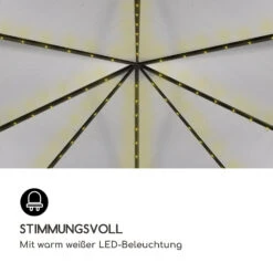 Pantheon Solid Sky Ambient Solar Pavillon 3x3m Polycarbonat Aluminium -Garten Store 10035900 de 0003 logo