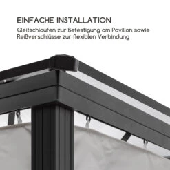 Pantheon Solid Sky Pavillon-Seitenwände 3x4 4 Stück 140g/m² -Garten Store 10035911 de 0004 logo