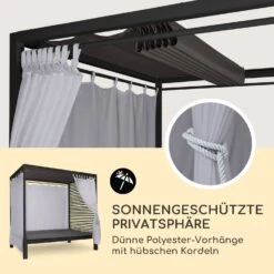 Eremitage Double Lux Sonnenliege 4 Liegepositionen 2 Personen 6 Cm Polster -Garten Store 10035922 de 0003 logo