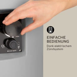 Crete Gas-Feuerstelle 13 KW Flüssiggas Edelstahl -Garten Store 10035932 de 0004 logo