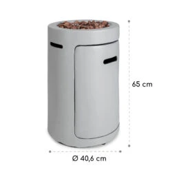 Crete Gas-Feuerstelle 13 KW Flüssiggas Edelstahl -Garten Store 10035932 yy 0008 logo