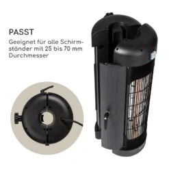 Heat Guru Turbo Heizstrahler 2000W IP54 Outdoor Für Sonnenschirm -Garten Store 10035937 de 0005 logo