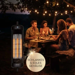 Heat Guru Turbo Heizstrahler 2000W IP54 Outdoor Für Sonnenschirm -Garten Store 10035937 de 0007 usp
