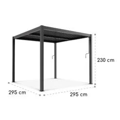 Pantheon Climax Ambient 3x3 M 4 Eckpfosten Bioklimatisches Dach 17 Pantheon Climax Ambient 3x3 M 4 Eckpfosten Bioklimatisches Dach -Garten Store 10035942 yy 0009 logo