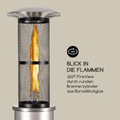 Goldflame Terrassenheizstrahler Gasheizer 11,2 KW Temperglas Mobil Edelstahl 15 Goldflame Terrassenheizstrahler Gasheizer 11,2 KW Temperglas Mobil Edelstahl -Garten Store 10035960 de 0006 logo