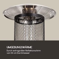Goldflame Terrassenheizstrahler Gasheizer 11,2 KW Temperglas Mobil Edelstahl 17 Goldflame Terrassenheizstrahler Gasheizer 11,2 KW Temperglas Mobil Edelstahl -Garten Store 10035960 de 0008 logo
