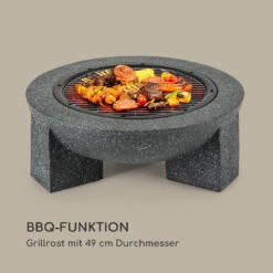 Troja Feuerschale Grill Ø 75 Cm Funkenfang Stahl Kunststein Feuerfest 10 Troja Feuerschale Grill Ø 75 Cm Funkenfang Stahl Kunststein Feuerfest -Garten Store 10035976 de 0003 logo