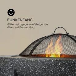 Troja Feuerschale Grill Ø 75 Cm Funkenfang Stahl Kunststein Feuerfest 12 Troja Feuerschale Grill Ø 75 Cm Funkenfang Stahl Kunststein Feuerfest -Garten Store 10035976 de 0005 logo
