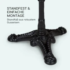 Patras Onyx Bistro-Tisch Mit Jugendstil Marmor 60 X 60 Cm Höhe: 72 Cm Dreibein 12 Patras Onyx Bistro-Tisch Mit Jugendstil Marmor 60 X 60 Cm Höhe: 72 Cm Dreibein -Garten Store 10035979 de 0005 logo