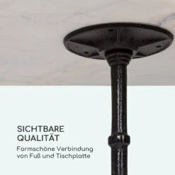 Patras Onyx Bistro-Tisch Mit Jugendstil Marmor 60 X 60 Cm Höhe: 72 Cm Dreibein 13 Patras Onyx Bistro-Tisch Mit Jugendstil Marmor 60 X 60 Cm Höhe: 72 Cm Dreibein -Garten Store 10035979 de 0006 logo