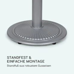 Patras Jewel Marmor-Tisch Jugendstil Ø: 57,5 Cm H: 75 Cm Gusseiserner Standfuß -Garten Store 10035983 de 0005 logo