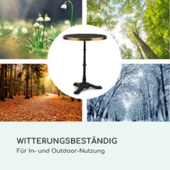 Patras Lux Bistro-Tisch Mit Dreifuß Marmortisch Ø: 57,5 Cm Höhe: 72 Cm 14 Patras Lux Bistro-Tisch Mit Dreifuß Marmortisch Ø: 57,5 Cm Höhe: 72 Cm -Garten Store 10035984 de 0007 logo