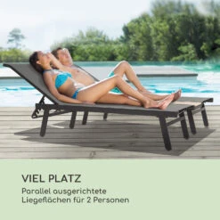 Pompei Sonnenliege Lounger 2 Pers. Aluminium Abstellfläche 11 Pompei Sonnenliege Lounger 2 Pers. Aluminium Abstellfläche -Garten Store 10035985 de 0004 logo