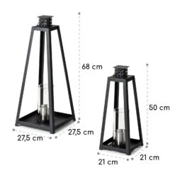 Fiamme Triangolo Ethanol-Laterne 2-Set Edelstahl-Brenner 0,3 Liter 4h Brenndauer 17 Fiamme Triangolo Ethanol-Laterne 2-Set Edelstahl-Brenner 0,3 Liter 4h Brenndauer -Garten Store 10036072 yy 0009 logo