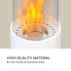 Fiamme Pila Ethanol-Kamin Edelstahl-Brenner 0,5 Liter 4-5 H Brenndauer -Garten Store 10036075 uk 0003 logo