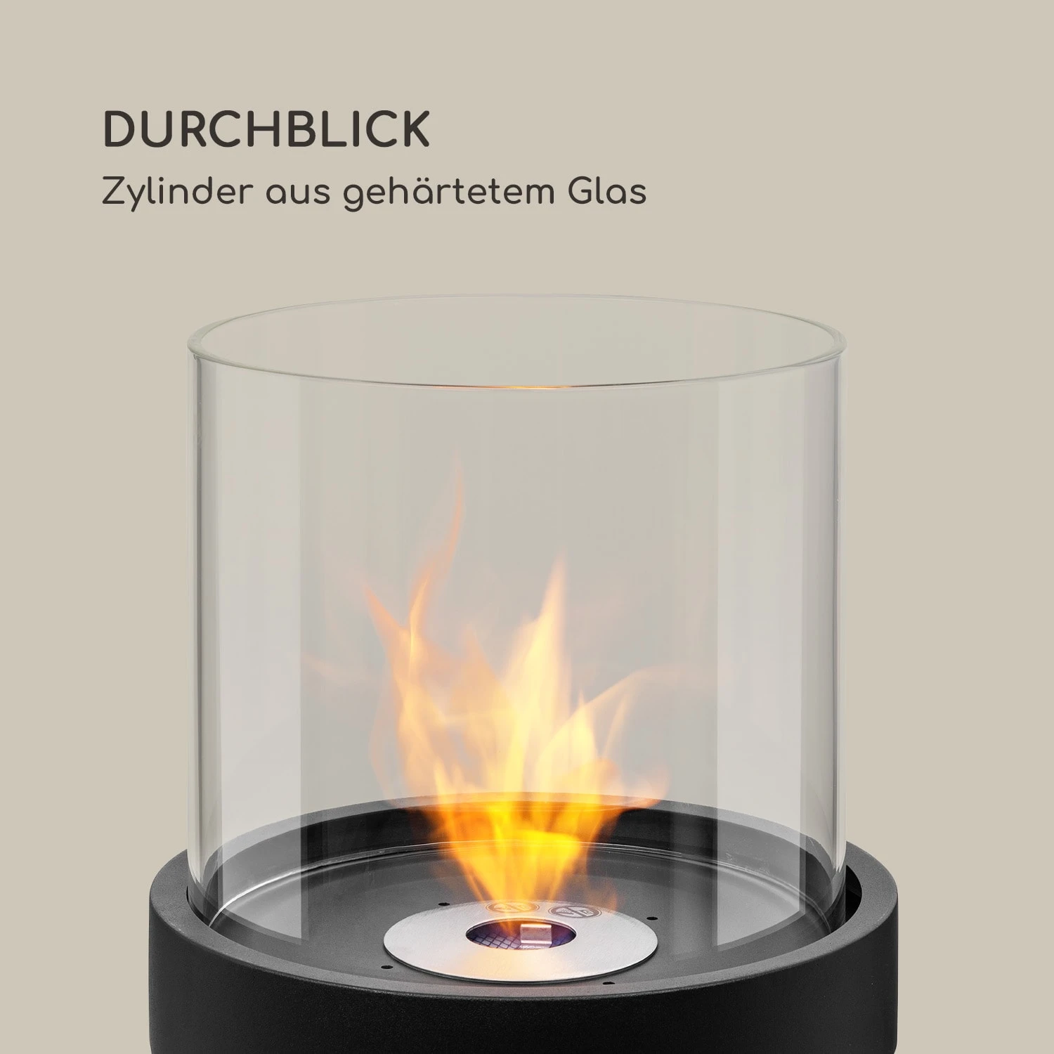 Fiamme Tamburo Ethanol-Kamin Edelstahl-Brenner 0,8Ltr 4-5 H Brenndauer 5 Fiamme Tamburo Ethanol-Kamin Edelstahl-Brenner 0,8Ltr 4-5 H Brenndauer – Bild 5