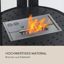 Fiamme Circulo Ethanol-Kamin Edelstahl-Brenner 1,2 Liter 4-5 H Brenndauer -Garten Store 10036079 de 0004 logo