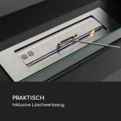 Fiamme Scoppi Ethanol-Kamin Edelstahl-Brenner 3 Liter 5-6 H Brenndauer -Garten Store 10036081 de 0010 logo